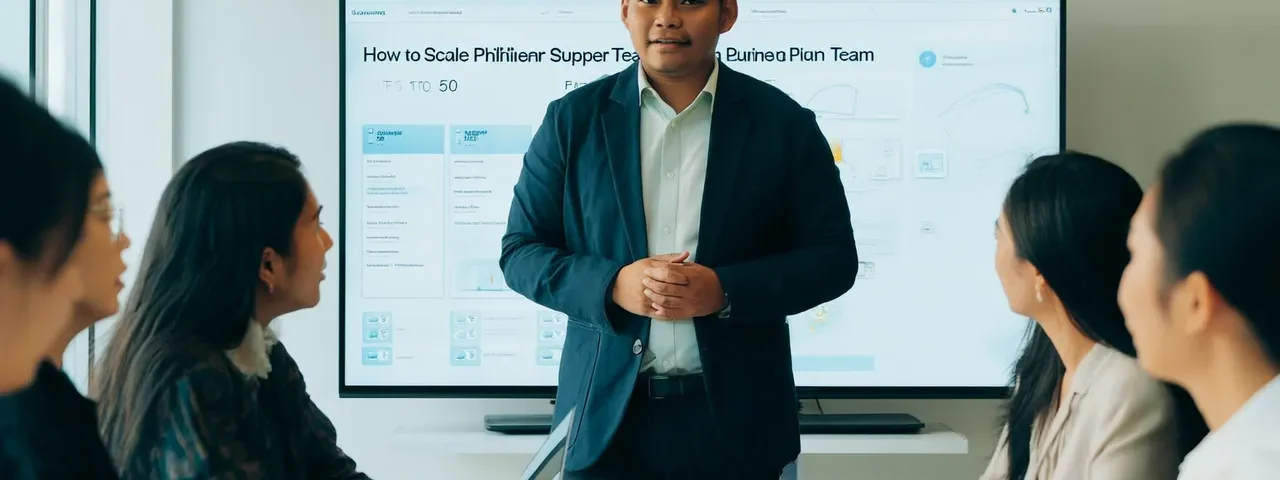 How to Scale a Philippine Support Team From 5 to 50 FTE