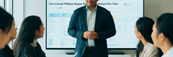 How to Scale a Philippine Support Team From 5 to 50 FTE