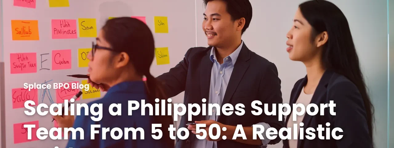 Scaling a Philippines Support Team From 5 to 50: A Realistic Guide