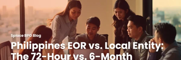 Philippines EOR vs. Local Entity: The 72-Hour vs. 6-Month Decision
